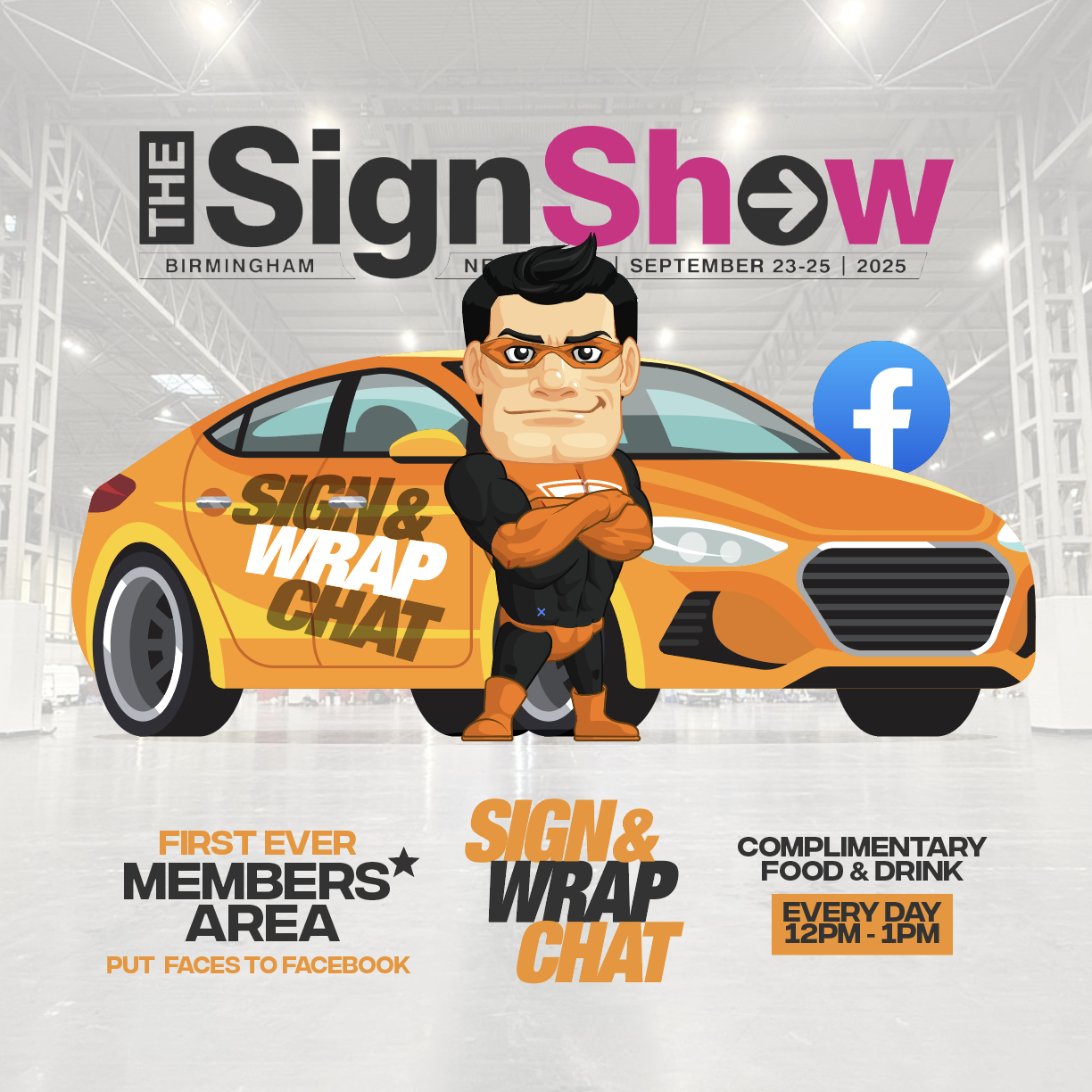We're at the Sign Show!
